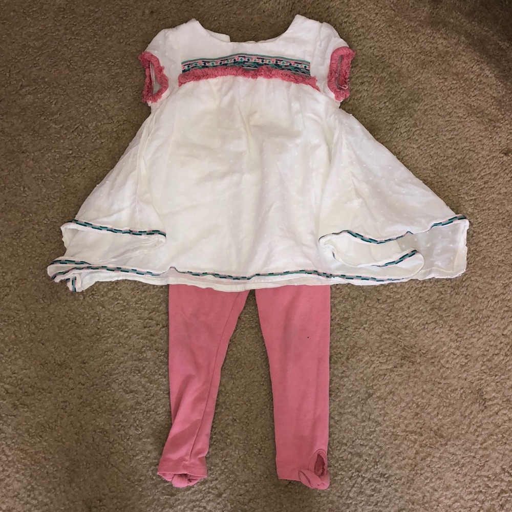 BABY GIRL MATCHING SET 12M